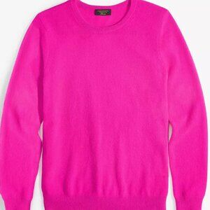 Charter Club 100% Cashmere Crewneck Sweater – Hot Pink (M)